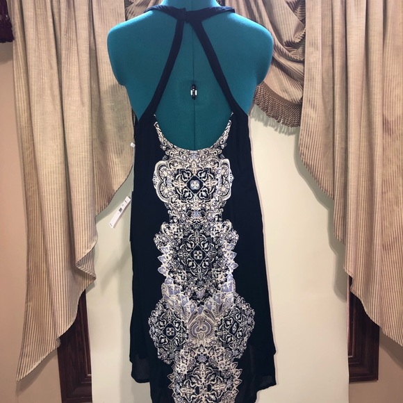 O'Neill Deanna Black White Dress Small NWT - Picture 4 of 8